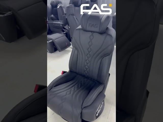 Комфортные водительские сиденья бизнес класса #mercedes #обзор #переоборудование #авто