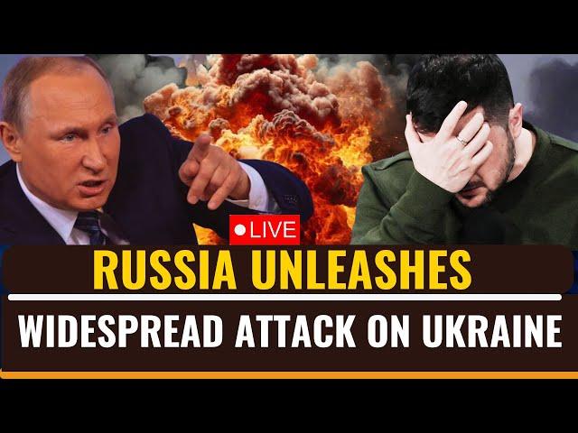 Russia- Ukraine War Updates Live| Russia Responds with Major Attack After Ukraine Drone Strike