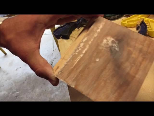 Putting an Epoxy finish on wood