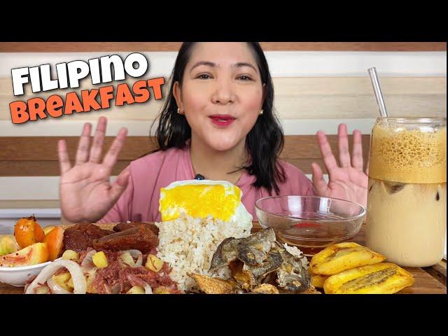 FILIPINO BREAKFAST MUKBANG