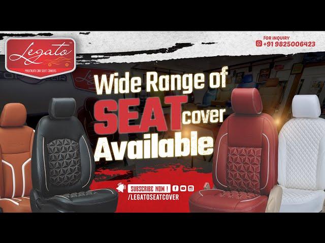 Discover the Ultimate Comfort with Legato Seat Covers – Wide Range Available!