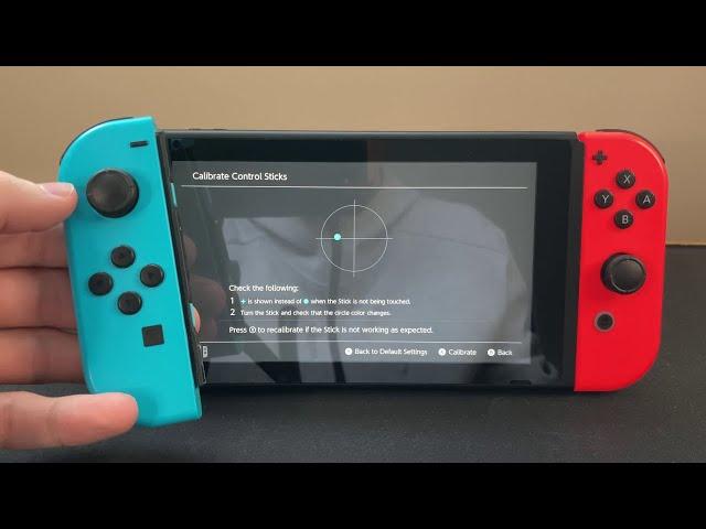 Repairing joy-con drift