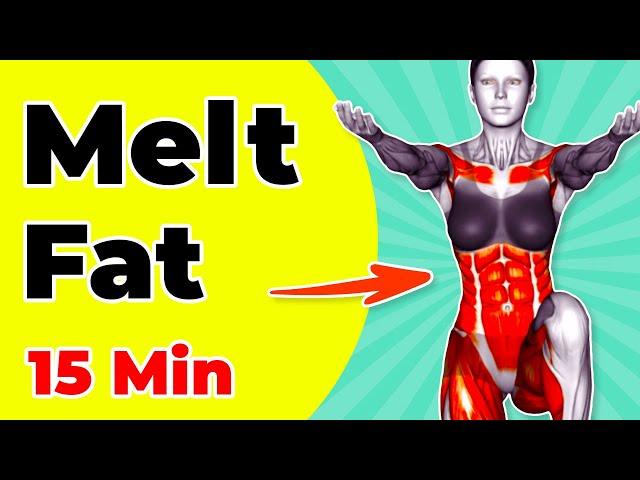  15-Min Daily Exercise To Melt DANGEROUS VISCERAL FAT