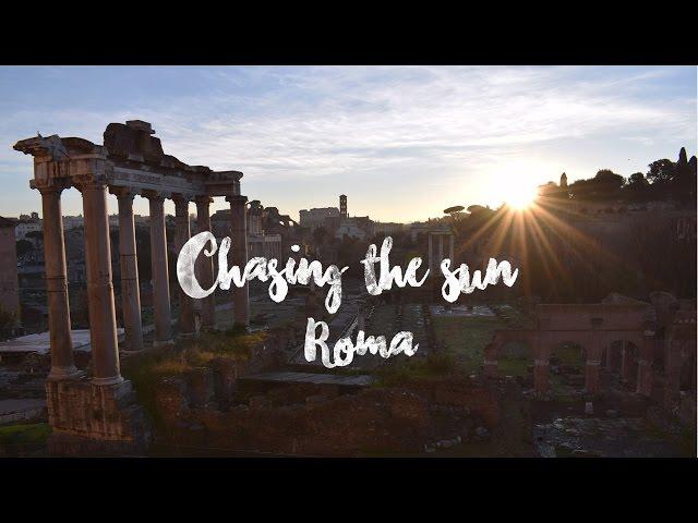 Chasing the sunrise : Fori Romani / Roma