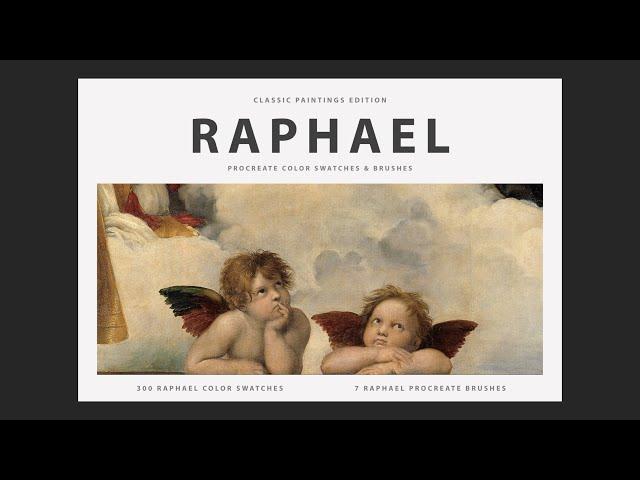 Testing Raphael’s Procreate Brushes by Digi Life