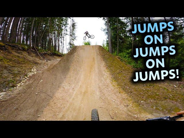 The Bike Park Entirely made of Jumps!