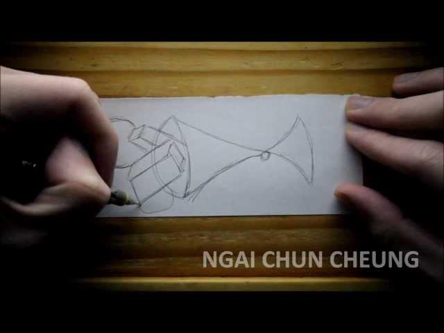 How to draw things in space