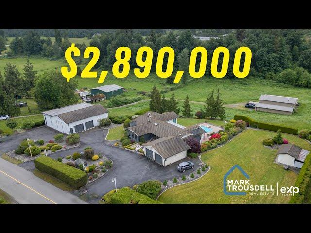 Ultimate Custom Home with Epic Detached Shops!