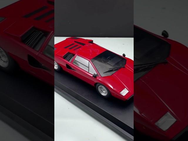 #Kyosho #Lamborghini Countach LP400 1974 1/18 Scale Model Unboxing and Review in Red #Ousia #diecast