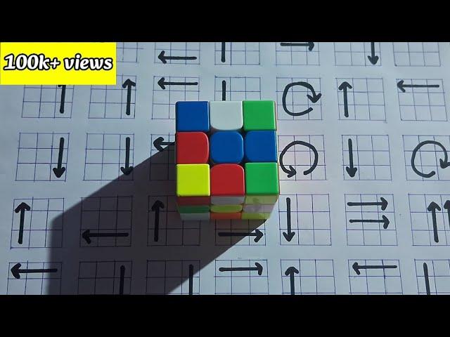 How to solve a rubik's cube in just 60 seconds like a cube master | cube solve | #viral #1kcreator