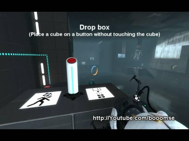 Portal 2 Achievement guide Drop box