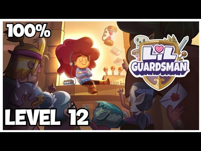 Lil' Guardsman 100% Full Gameplay Walkthrough Part 12:  Level 12 + All Achievements (No Commentary)