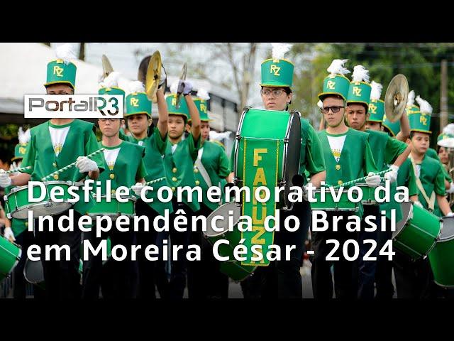 Comemoração dos 202 anos da Independência do Brasil em Moreira César, Pindamonhangaba - 06.set.2024