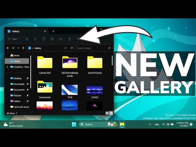 New Gallery Section in File Explorer in Windows 11 25272 (How to Enable)