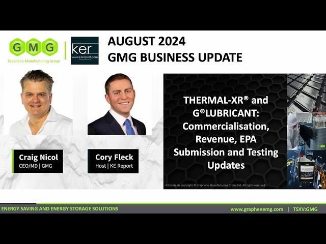 KE Report August 2024 | THERMAL-XR® & G®LUBRICANT: Commercialisation, Revenue & Testing Updates