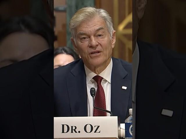 Dr. Oz Declines to Oppose Medicaid Cuts in Senate Hearing