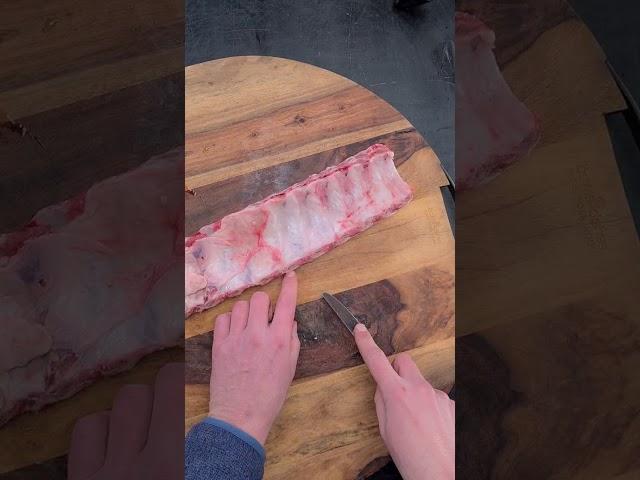 How To take the membrane of your ribs in less than 60 seconds