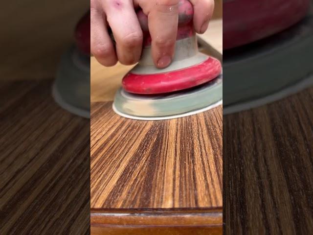 Stripping a Dining Table Top #refinish #refinishing #finisher #sanding #diningtable #repair #wood