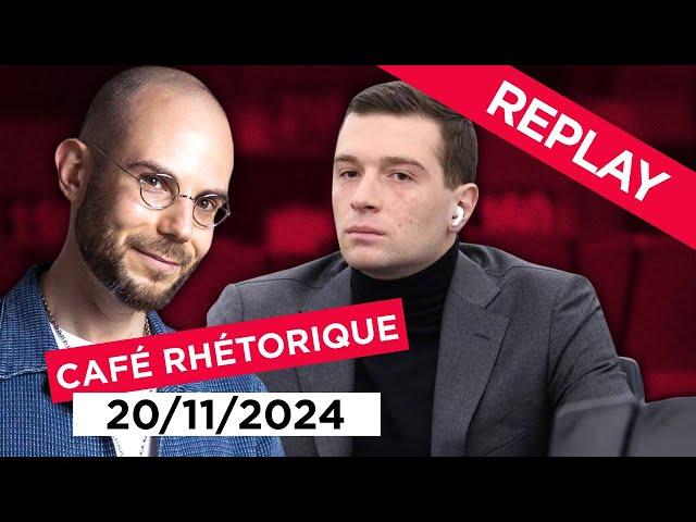 Bardella : le naufrage de l'année - Les perles de la semaine - Stream du 20/11/2024