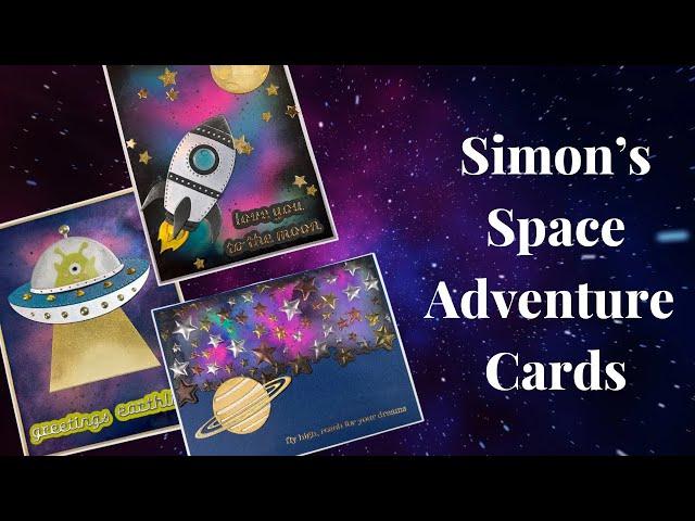 Simon’s Space Adventure Collection Cards