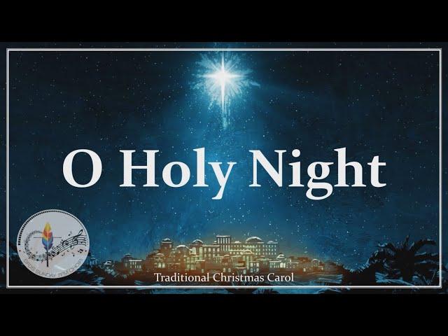 O Holy Night | Beautiful Christmas Carol | All Verses | Solo & Piano w/ Lyrics  | Sat. 5pm Choir