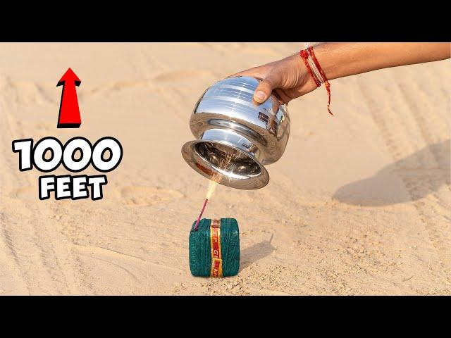 Steel Pot Vs Bomb - Will It Fly...