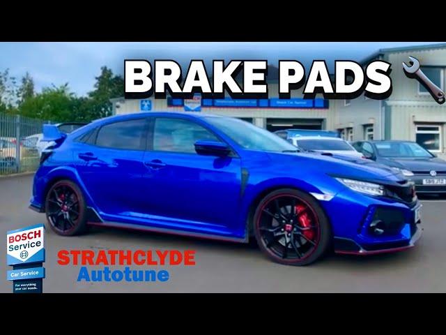 HONDA CIVIC TYPE R - REAR BRAKE PAD REPLACEMENT!!