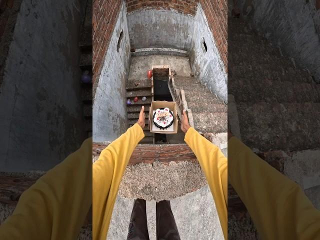  Cake gira diya #shorts #video #parkour #stunt #running #jump #rooftop #trending #youtubeshorts #yt