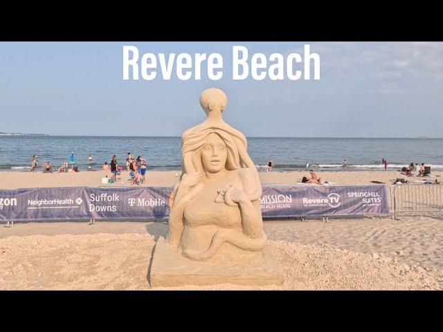 Revere Beach Sand Sculptures 2024