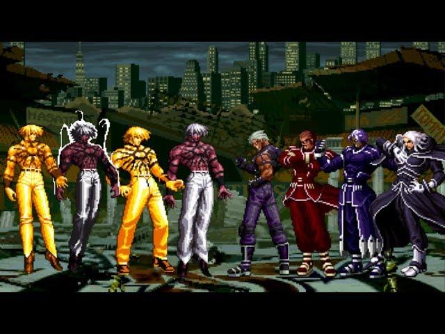 [KOF Mugen] Metal & Type M Team VS. NESTS Boss Team