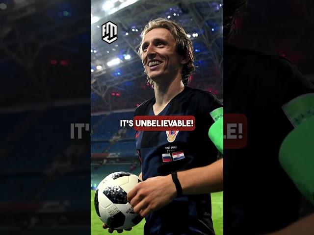 Luka Modric Was ASKED If He Is Really 37 Years Old ️ #football #soccer #shorts