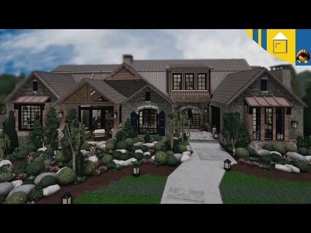 Bloxburg speedbuild: Mountain Suburban Home | Part one | Dream Home Series