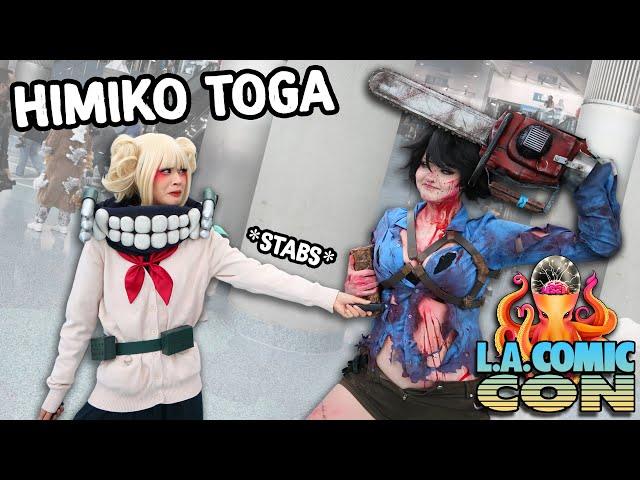 Himiko Toga Stabs L.A. Comic Con 2021 ft. Lucky Lai