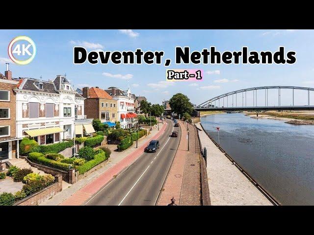 E-Bike Ride : Neighborhood of Deventer, Netherlands Part -1 | Deventer Summer Vlog