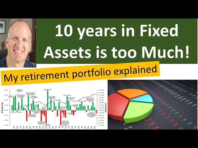 You're wrong! 10 years in safe assets in retirement is too much. Why I decided on an 80/20 portfolio