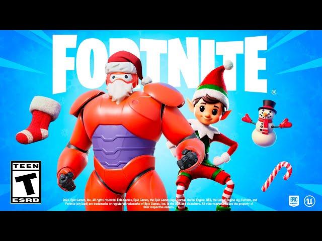 *NEW* Fortnite WINTERFEST Update! (v33.11, ALL Presents, Travis Scott)