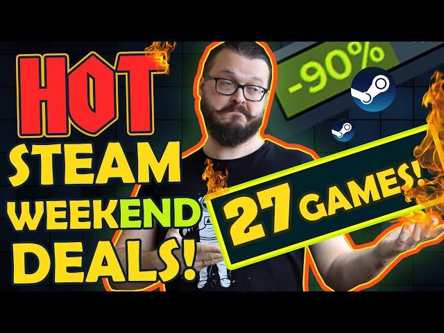 MASSIVE Steam Weekend Sale! Check out these 27 Awesome Discounted games!!