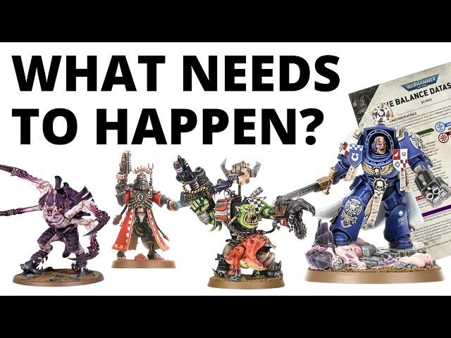 Balance Update CONFIRMED in October - What Does Every 40K Army Need?