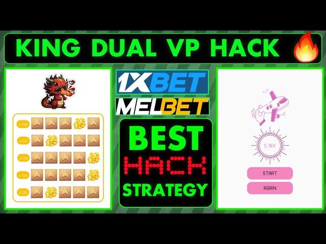 KING Dragon's Gold and Crash HACK Combo | 1xbet Melbet Crash Game Hack | KING OF HK | Pro Mayank