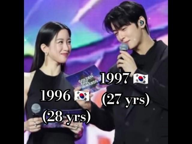 Cha Eun Woo & Moon Ga Young | Golden Disc Awards 2024 #chaeunwoo #leedongmin #moongayoung #gda2024