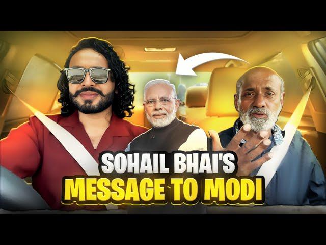 Sohail bhai's Message to Modi || Drive With Ali Aizaz Ft. Sohail Bhai