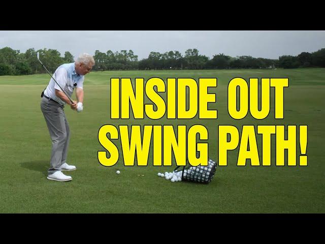 AN EASY WAY TO CREATE AN INSIDE OUT SWING PATH (BEST METHOD)!!