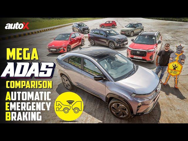 ADAS Comparison 2024 India | Elevate vs Seltos vs Verna vs XUV700 vs Astor vs Curvv vs XC40 | autoX