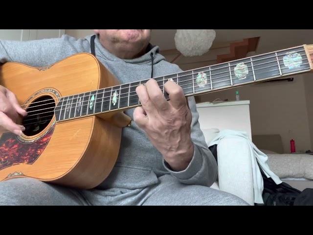 Fast legato on acoustic guitar by Lorenzo Marino