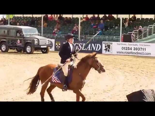 The Final of the Land Rover Tent Pegging