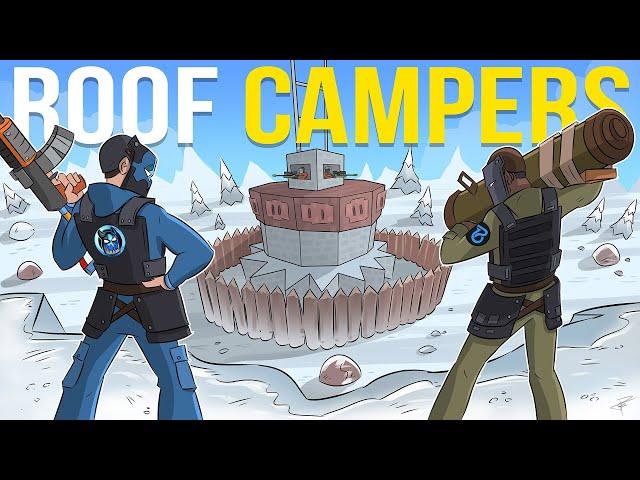 Rust - RAIDING ROOFCAMPERS on HARDCORE MODE (ft. etone & RayC)