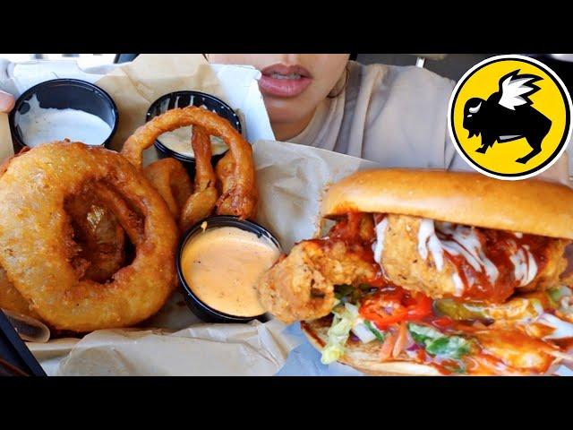 ASMR EATING SOUNDS CAR MUKBANG NASVILLE HOT CHICKEN SANDWICH MAC N CHEESE BETTER THAN KFC ? TWILIGHT