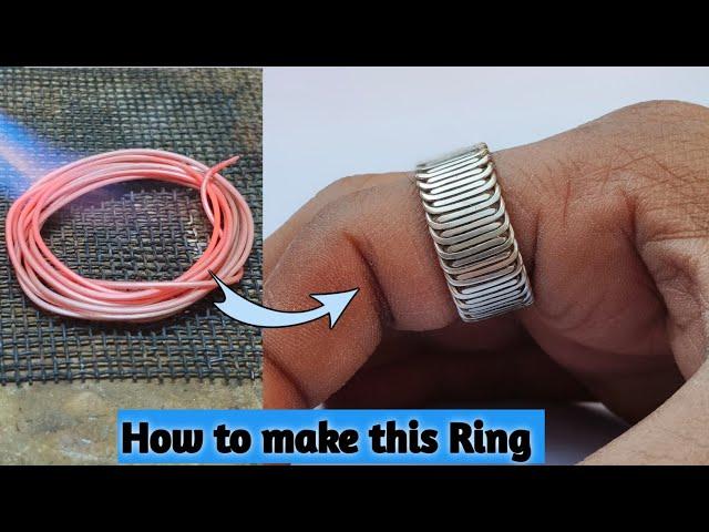 Silver Ring Making Process | Pure 100% Silver Handmade Jewelry/gold Smith Luke