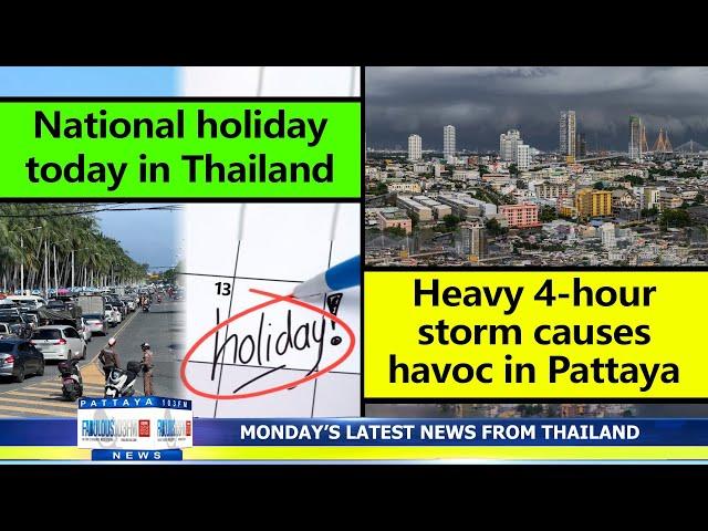 VERY LATEST NEWS FROM THAILAND in English (14 October 2024) from Fabulous 103fm Pattaya