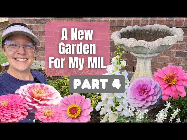  MIL GARDEN MAKEOVER - Pt. 4 | Final Touches with Annuals, Drip Fix & Vintage Garden Decor
